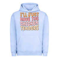 Pigment Grape Ice i'll just have the chicken tenders Urban Hoodie - MaliasSmallBusiness