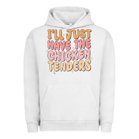 Pigment Lunar Rock i'll just have the chicken tenders Urban Hoodie - MaliasSmallBusiness