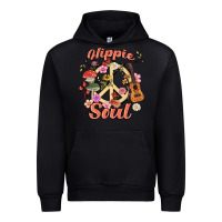 Black hippie soul Urban Hoodie - MaliasSmallBusiness