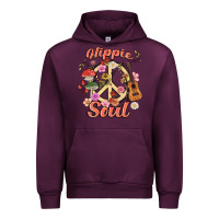 Mauve Wine hippie soul Urban Hoodie - MaliasSmallBusiness