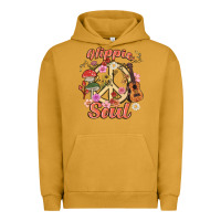 Pigment Peanut Butter hippie soul Urban Hoodie - MaliasSmallBusiness