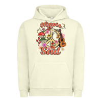 Pigment Pistachio hippie soul Urban Hoodie - MaliasSmallBusiness