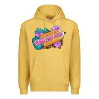 Antique Gold Hello Kindergarten Premium Hoodie - RanaPortraitStore
