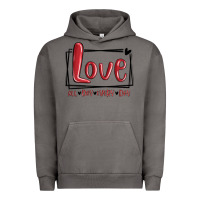 Pigment Tornado love all day every day hearts Urban Hoodie - MaliasSmallBusiness