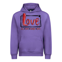 Tulip love all day every day hearts Urban Hoodie - MaliasSmallBusiness
