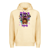 Pina Colada minding my own business afro messy bun Premium Hoodie - texasbilliewilder