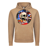 Vintage Coffee police skull and police equipment Vintage Hoodie - AdoDesignShop