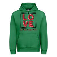 Emerald love all day every day Urban Hoodie - MaliasSmallBusiness