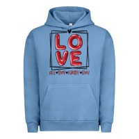 Love All Day Every Day Urban Hoodie | Teevron