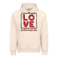 Sandshell love all day every day Urban Hoodie - MaliasSmallBusiness