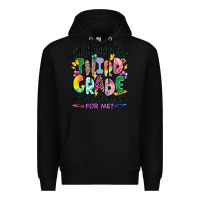 Black I'm ready for third grade but is it ready for me Premium Hoodie - RanaPortraitStore