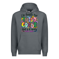 Rock I'm ready for third grade but is it ready for me Premium Hoodie - RanaPortraitStore
