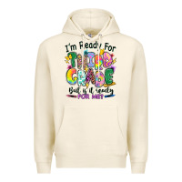 Tofu I'm ready for third grade but is it ready for me Premium Hoodie - RanaPortraitStore