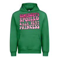 Emerald somebodys spoiled back seat princess Urban Hoodie - MaliasSmallBusiness