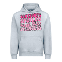 Heather Grey somebodys spoiled back seat princess Urban Hoodie - MaliasSmallBusiness