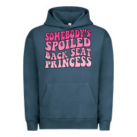 Pigment Midnight Navy somebodys spoiled back seat princess Urban Hoodie - MaliasSmallBusiness