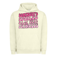 Pigment Pistachio somebodys spoiled back seat princess Urban Hoodie - MaliasSmallBusiness