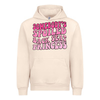 Sandshell somebodys spoiled back seat princess Urban Hoodie - MaliasSmallBusiness