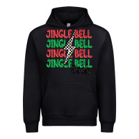 Black jingle bell rock Urban Hoodie - MaliasSmallBusiness