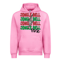 Fuchsia Pink jingle bell rock Urban Hoodie - MaliasSmallBusiness