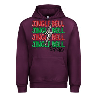 Mauve Wine jingle bell rock Urban Hoodie - MaliasSmallBusiness