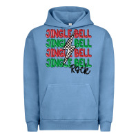 Pigment Pebble Blue jingle bell rock Urban Hoodie - MaliasSmallBusiness