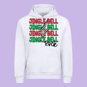 Jingle Bell Rock Urban Hoodie Designed By Maliassmallbusiness