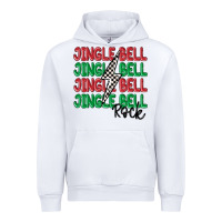 White jingle bell rock Urban Hoodie - MaliasSmallBusiness