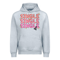 Heather Grey single single single af Urban Hoodie - MaliasSmallBusiness