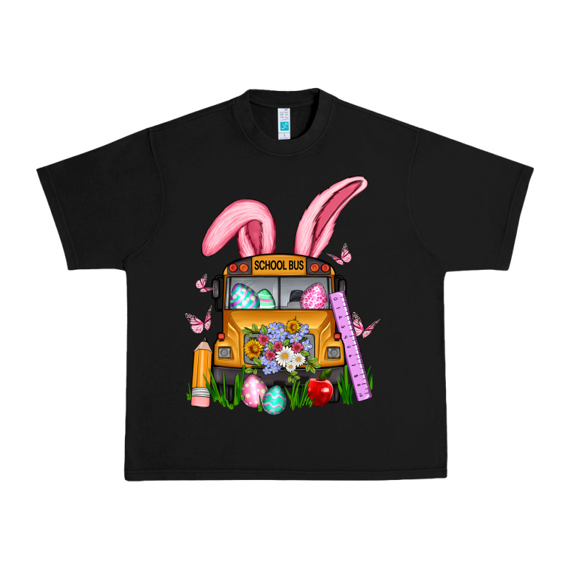 School Bus Easter Urban Heavy Tee by Artiststas | Teevron
