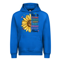 Cobalt she is strong fearless warm loving mom Urban Hoodie - MaliasSmallBusiness