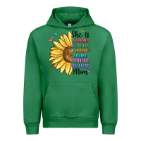 Emerald she is strong fearless warm loving mom Urban Hoodie - MaliasSmallBusiness