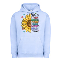 Pigment Grape Ice she is strong fearless warm loving mom Urban Hoodie - MaliasSmallBusiness