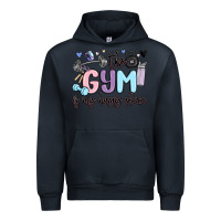 Navy the gym is my happy place Urban Hoodie - MaliasSmallBusiness