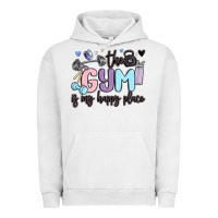 Pigment Lunar Rock the gym is my happy place Urban Hoodie - MaliasSmallBusiness