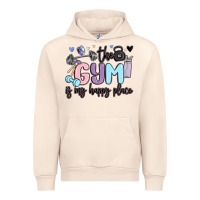 Sandshell the gym is my happy place Urban Hoodie - MaliasSmallBusiness