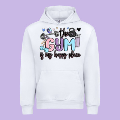 Urban Hoodie the gym is my happy place