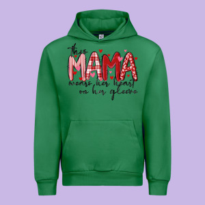 This Mama Wears Her Heart On Her Gleeve Urban Hoodie Designed By Maliassmallbusiness