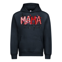 Navy this mama wears her heart on her gleeve Urban Hoodie - MaliasSmallBusiness
