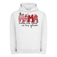 Pigment Lunar Rock this mama wears her heart on her gleeve Urban Hoodie - MaliasSmallBusiness