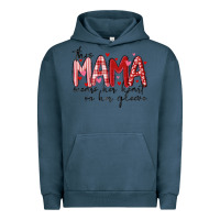 Pigment Midnight Navy this mama wears her heart on her gleeve Urban Hoodie - MaliasSmallBusiness