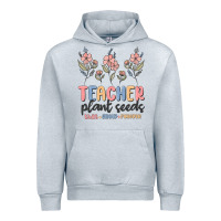 Heather Grey teacher plant seeds that grow forever Urban Hoodie - MaliasSmallBusiness