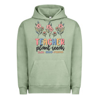 Pigment Oil Green teacher plant seeds that grow forever Urban Hoodie - MaliasSmallBusiness