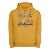 Pigment Peanut Butter teacher plant seeds that grow forever Urban Hoodie - MaliasSmallBusiness