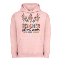 Pigment Salmon teacher plant seeds that grow forever Urban Hoodie - MaliasSmallBusiness