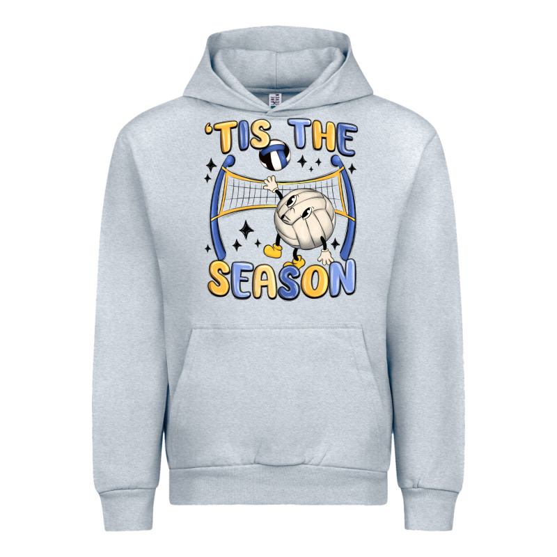 Tis The Season Volleyball Urban Hoodie by MaliasSmallBusiness | Teevron