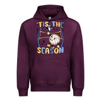 Mauve Wine tis the season volleyball Urban Hoodie - MaliasSmallBusiness