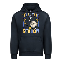 Navy tis the season volleyball Urban Hoodie - MaliasSmallBusiness