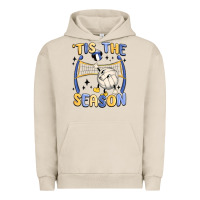 Pigment French Oak tis the season volleyball Urban Hoodie - MaliasSmallBusiness