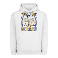 Pigment Lunar Rock tis the season volleyball Urban Hoodie - MaliasSmallBusiness